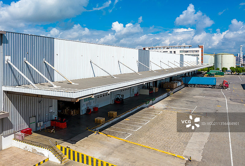 厦门自贸区仓储物流图片素材