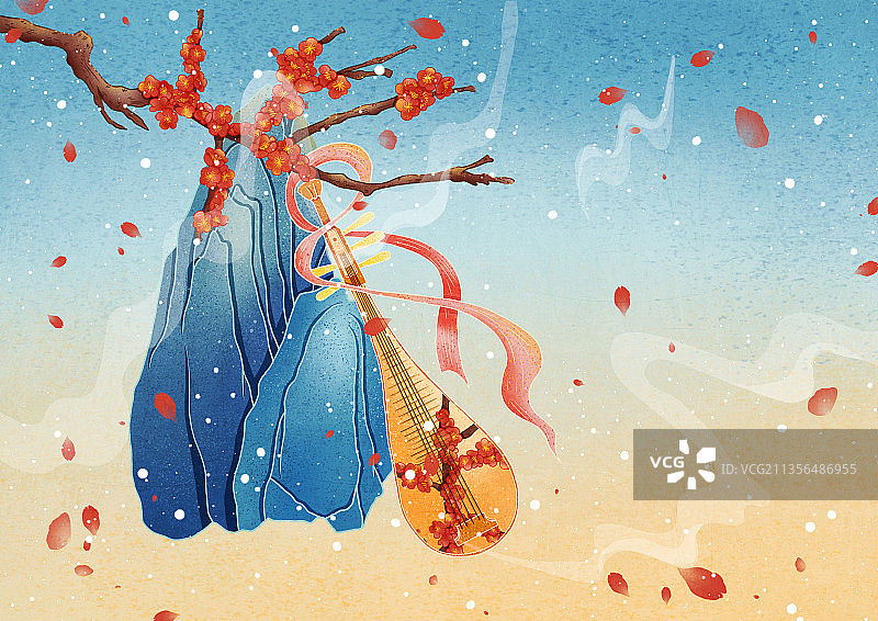 琵琶行图片素材