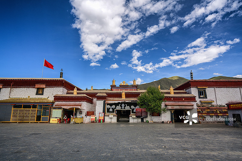 西藏山南昌珠寺图片素材