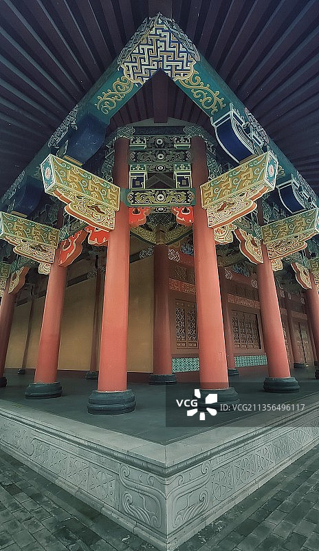 汉城宫殿结构图片素材