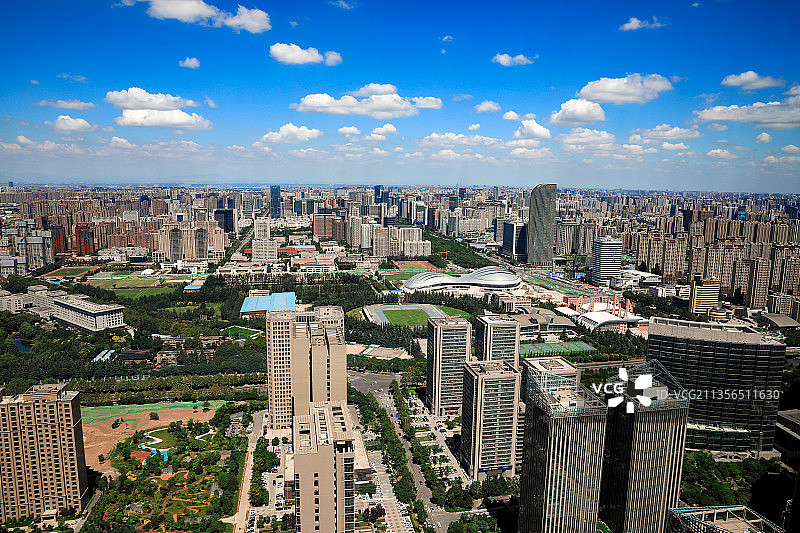 西安城市风光图片素材