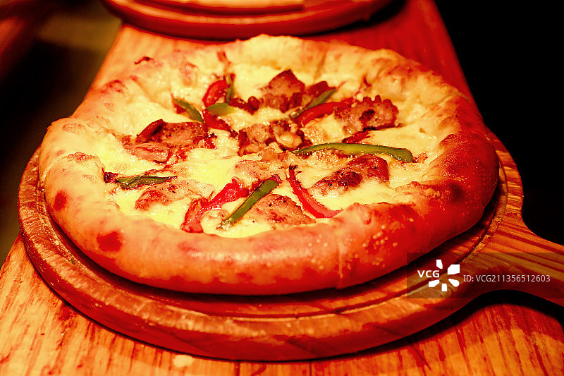 美食披萨饼图片素材