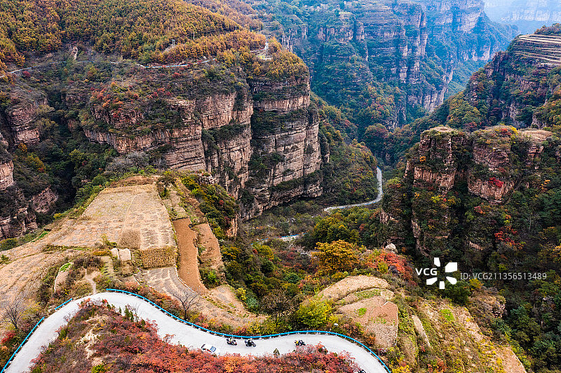 太行秋色6图片素材