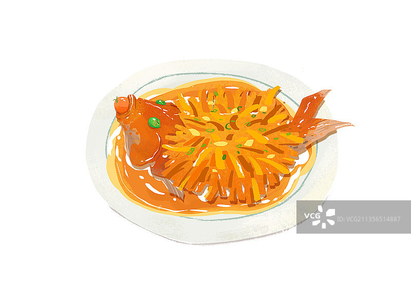 松鼠桂鱼图片素材