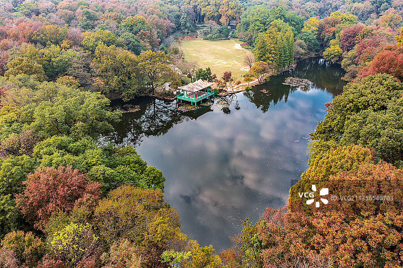中山陵水榭图片素材