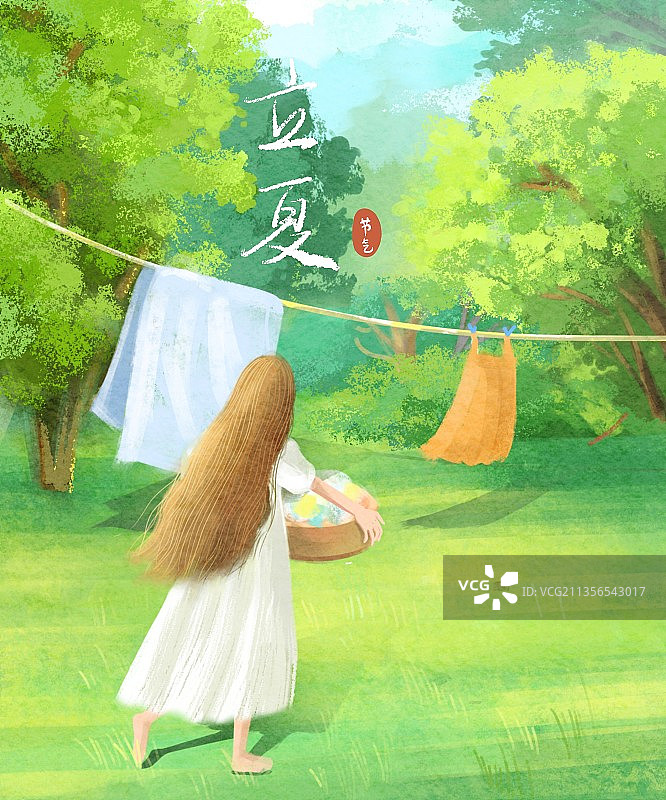 二十四节气之立夏图片素材