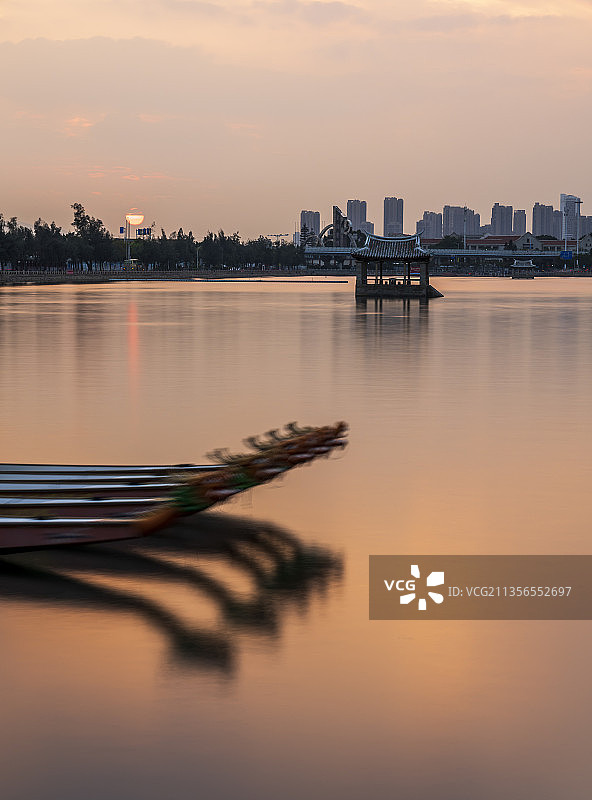集美龙舟池图片素材
