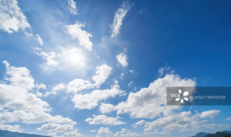 蓝天白云素材图片素材