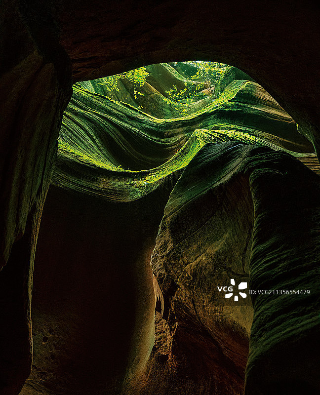 雨岔大峡谷3图片素材