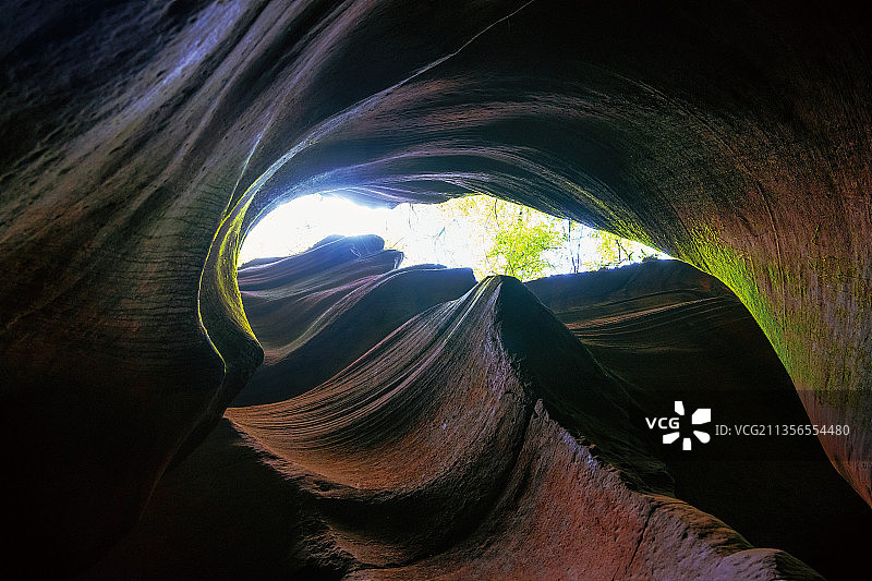 雨岔大峡谷5图片素材