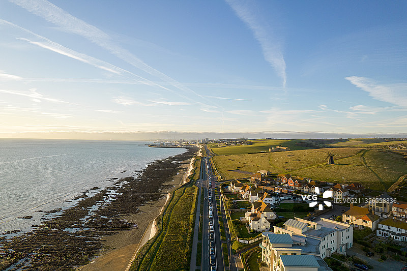 英国布莱顿-从自然走向城市图片素材