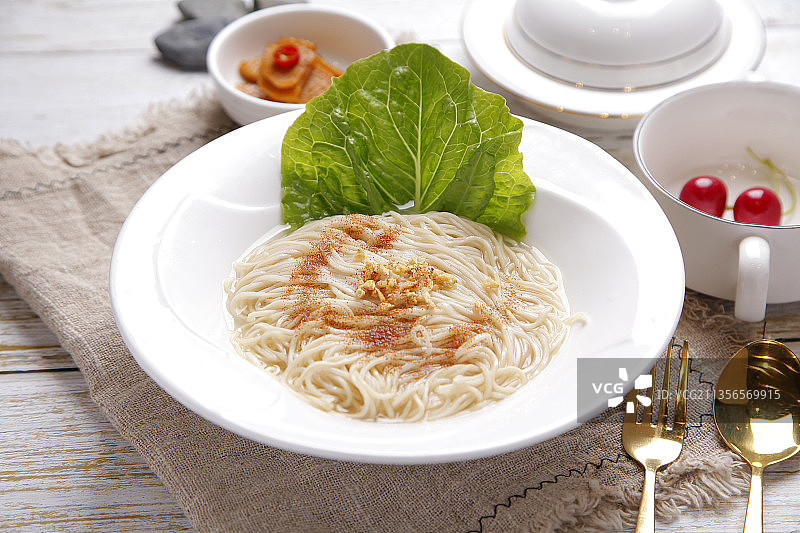 广式竹升面图片素材