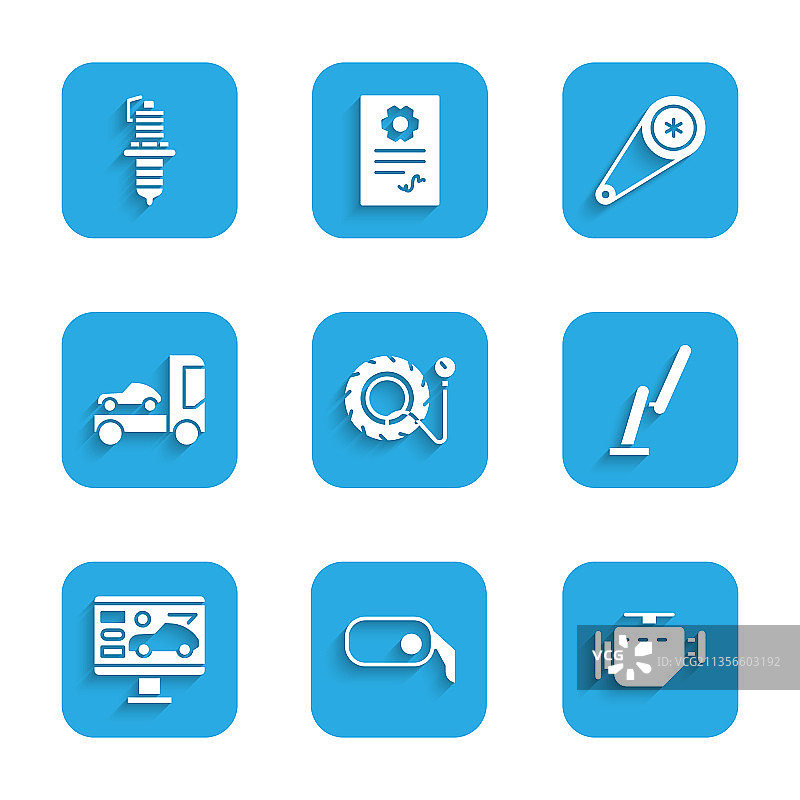 轮胎压力计：汽车后视镜图片素材