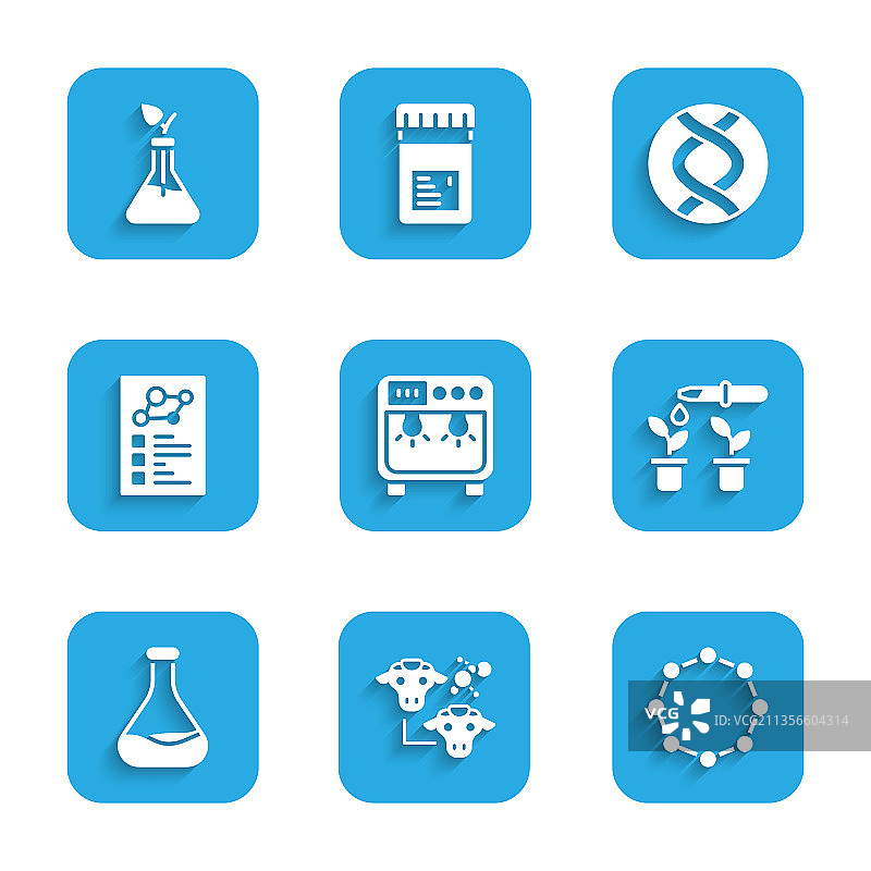 生物安全箱克隆化学式套装图片素材