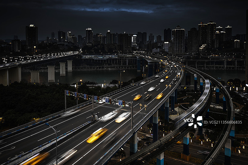 城市夜晚图片素材