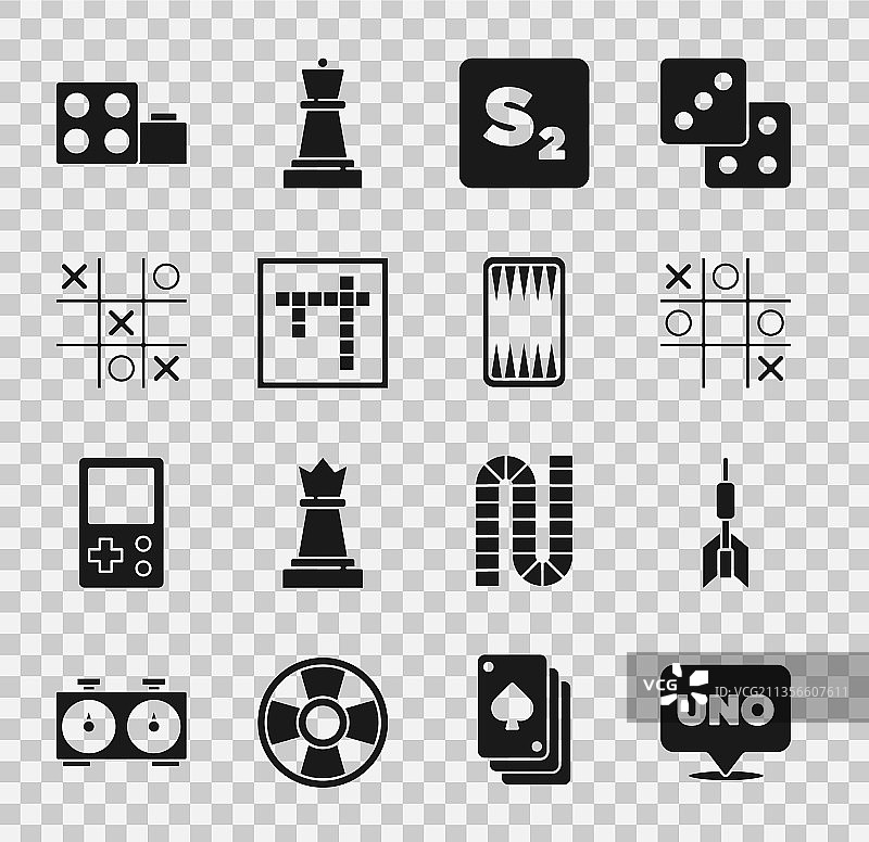 UNO牌卡飞镖井字棋宾果游戏图片素材