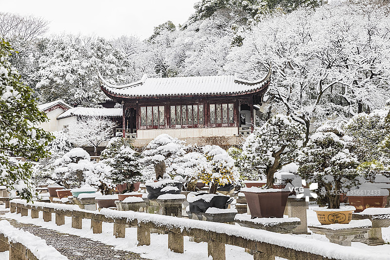 江苏苏州虎丘万景山庄图片素材