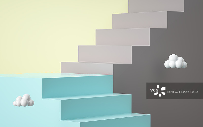 台阶展台三维图形场景背景图片素材