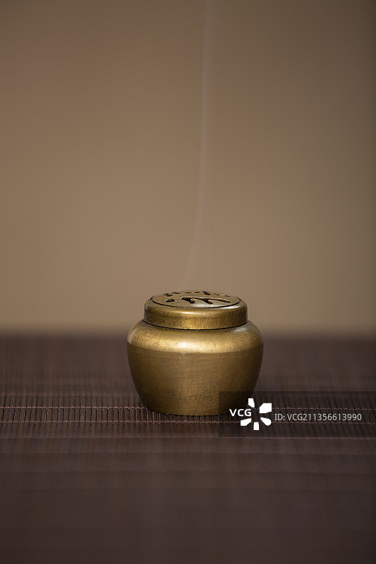 香炉特写图片素材