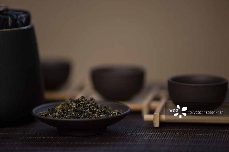 茶叶与茶具图片素材