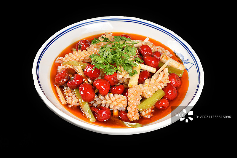 泡椒鱿鱼花图片素材