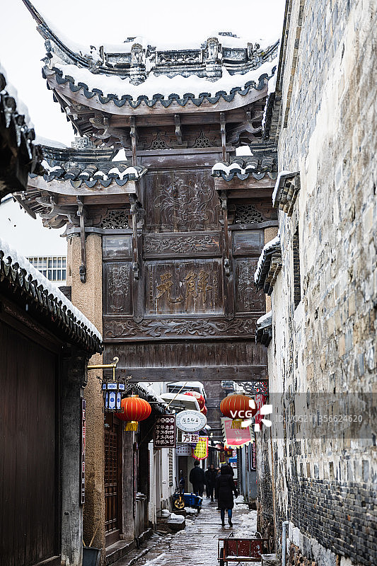 江苏苏州东山陆巷古村图片素材