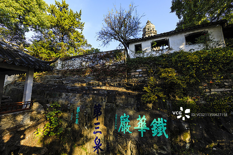 江苏苏州虎丘风景名胜区图片素材