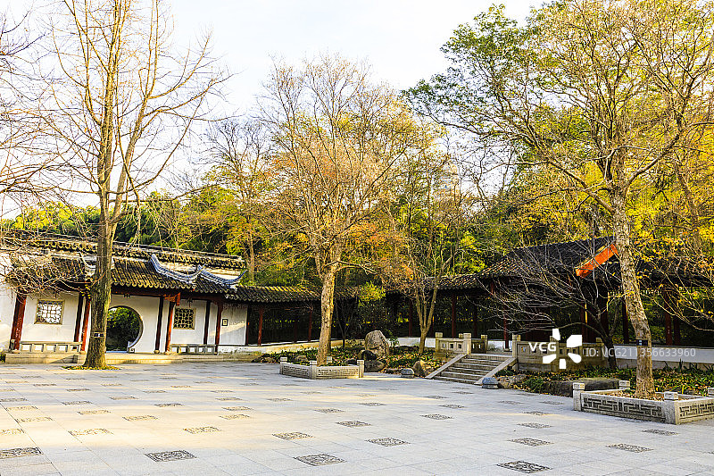 江苏苏州虎丘西溪环翠图片素材