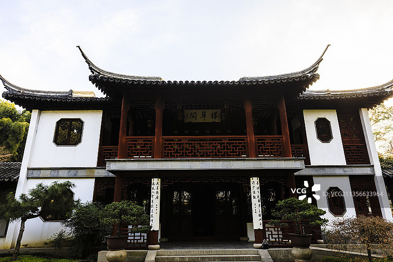 江苏苏州虎丘西溪环翠图片素材