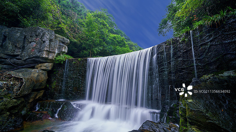 仙寓山 苍溪瀑图片素材