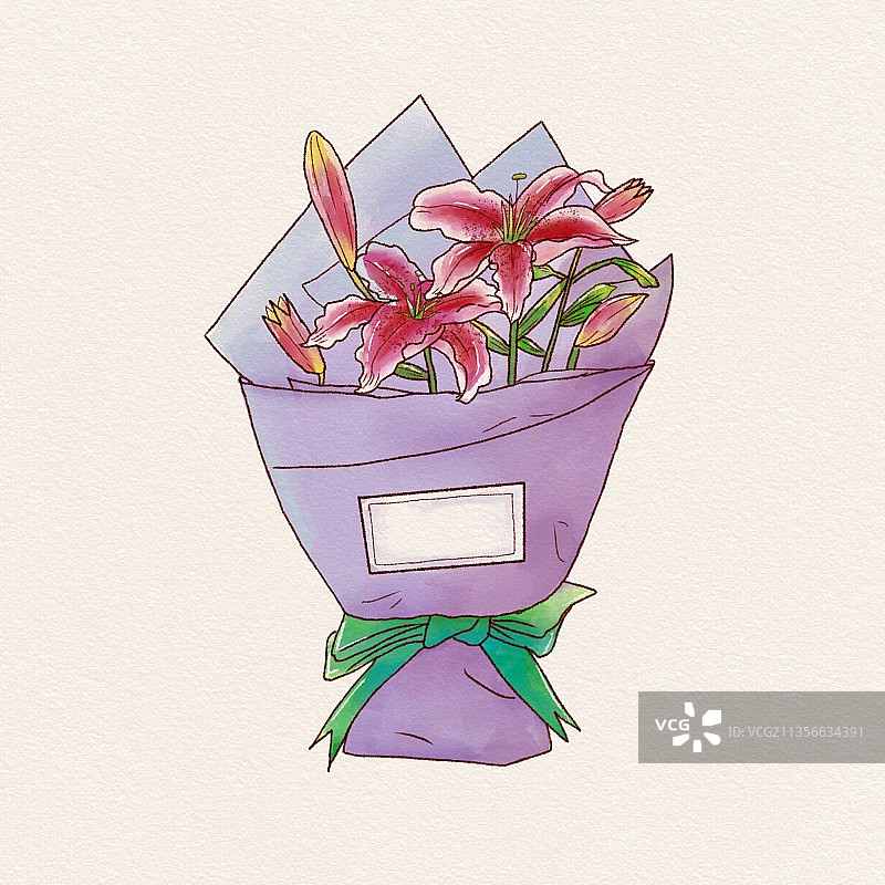 百合花图片素材