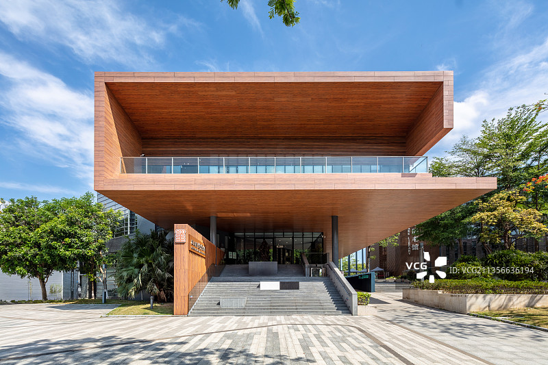 东莞松山湖野望博物馆图片素材