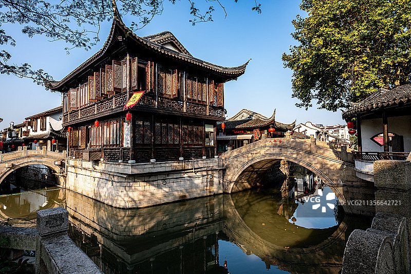 上海嘉定南翔老街景点景观图片素材