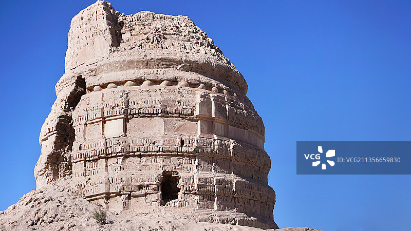 甘肃锁阳城遗址图片素材