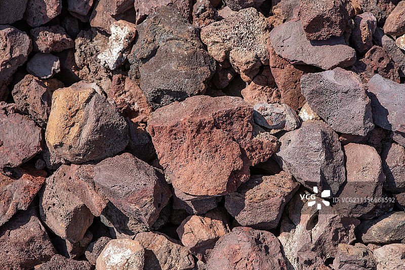 山西大同火山火山岩火山浮石图片素材