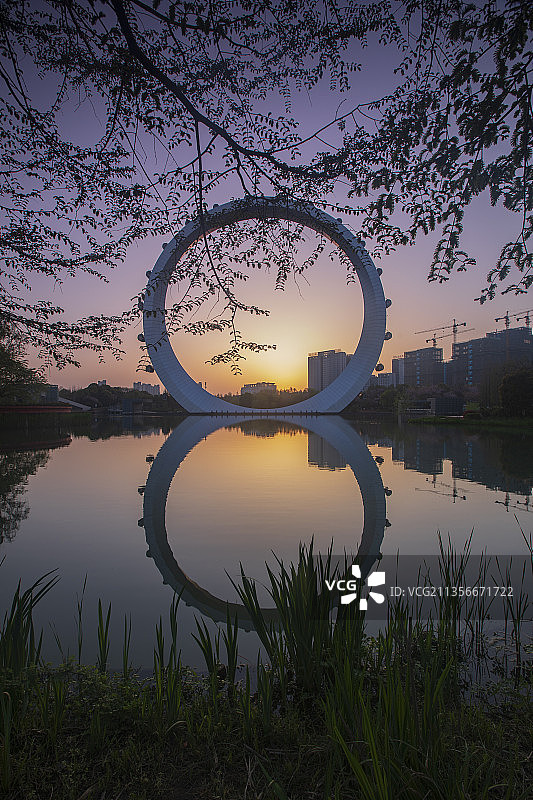 紫荆公园摩天轮（sky）图片素材