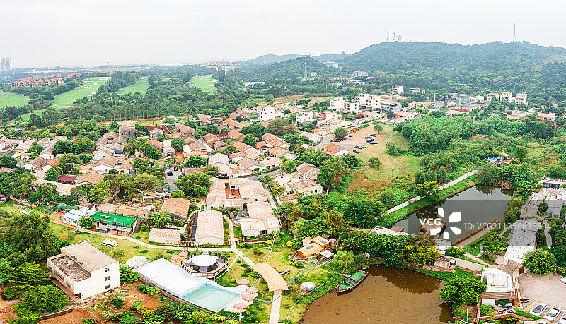 广西北海流下村图片素材