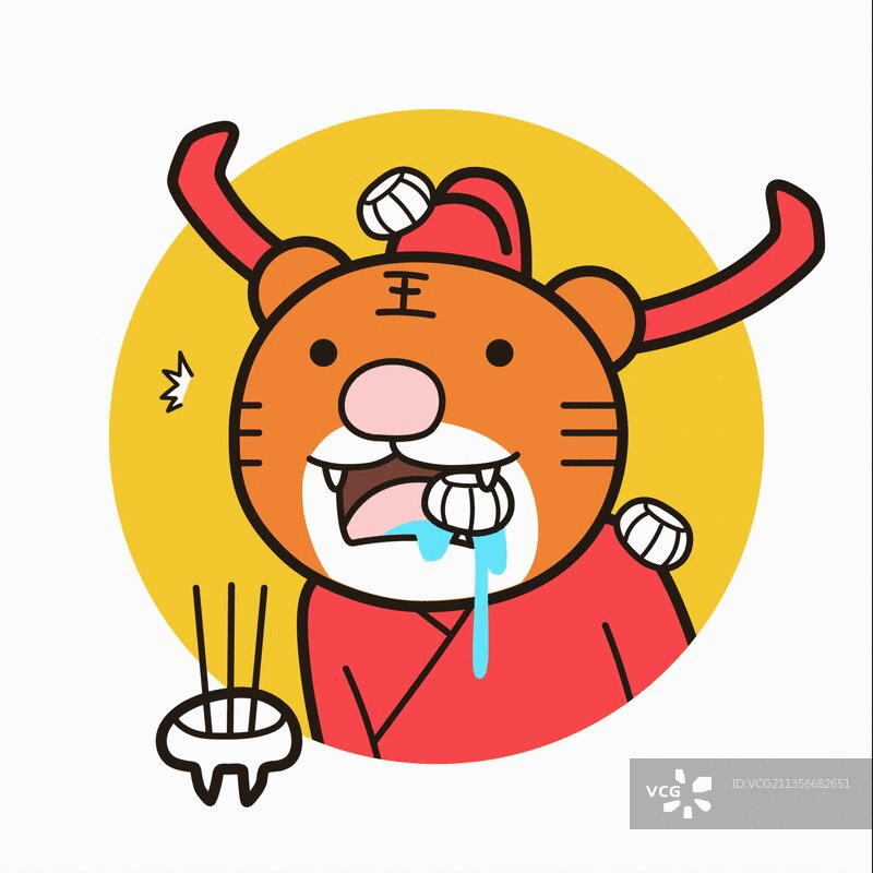 常二虎过的大年-糖瓜粘图片素材