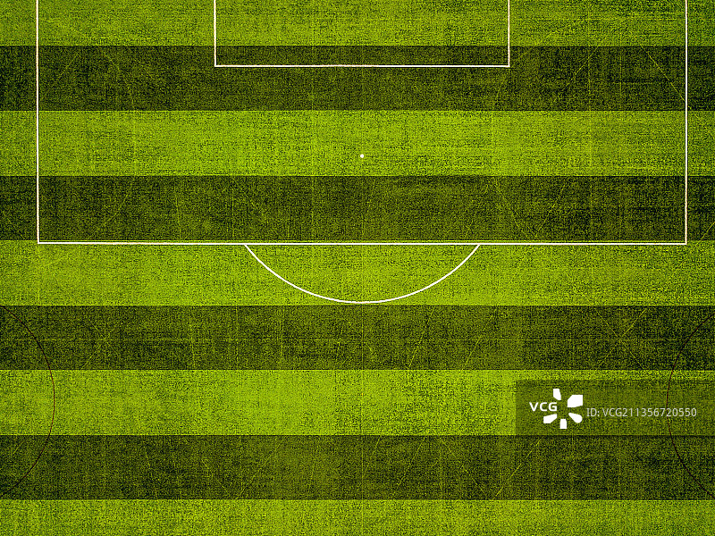 足球场航拍景观图片素材