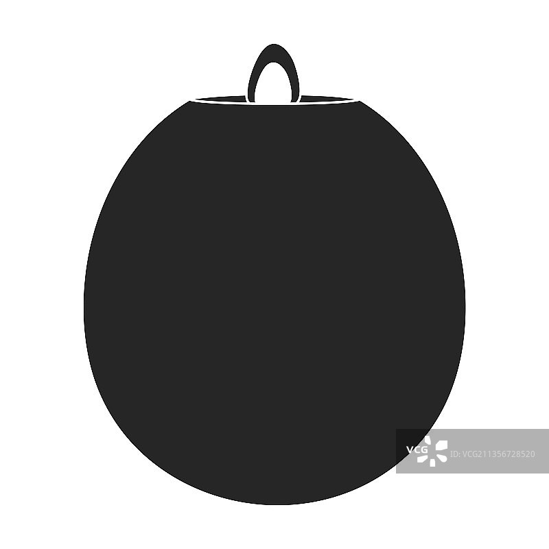 喷泉黑色图标隔离图片素材