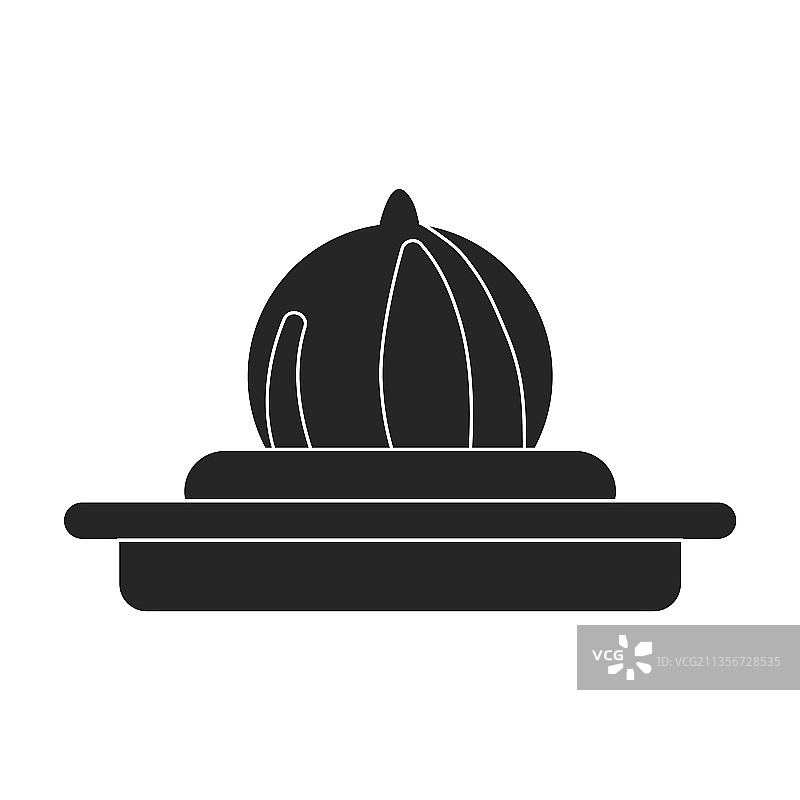 喷泉黑色图标隔离图片素材