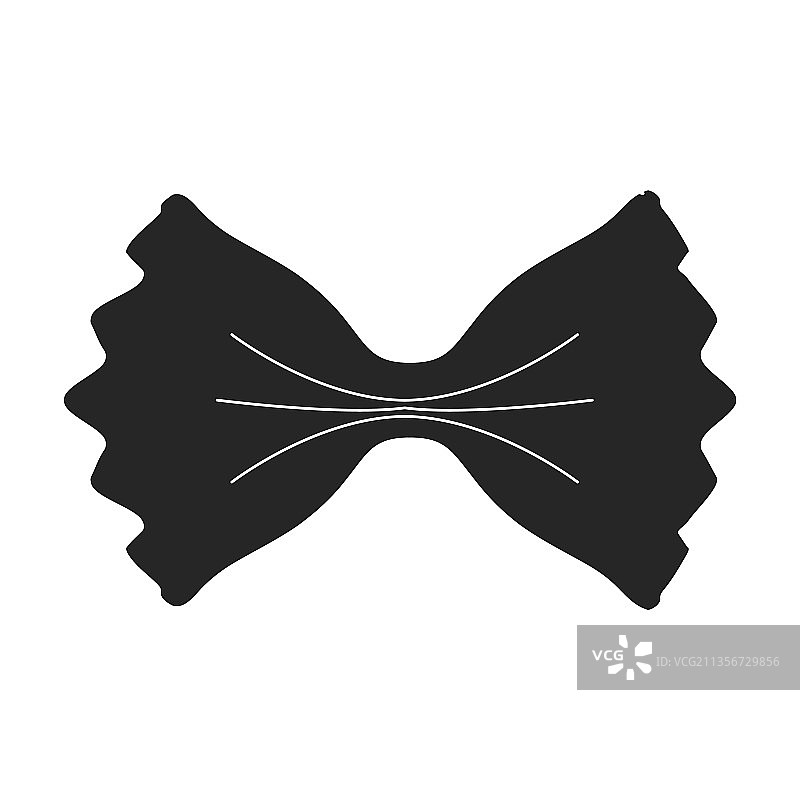 黑色意大利面图标图片素材