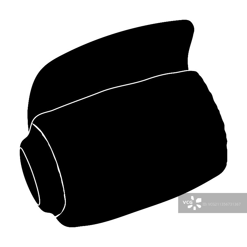 巧克力图标（黑色）图片素材