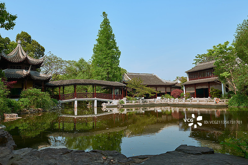 江苏南通 啬园图片素材