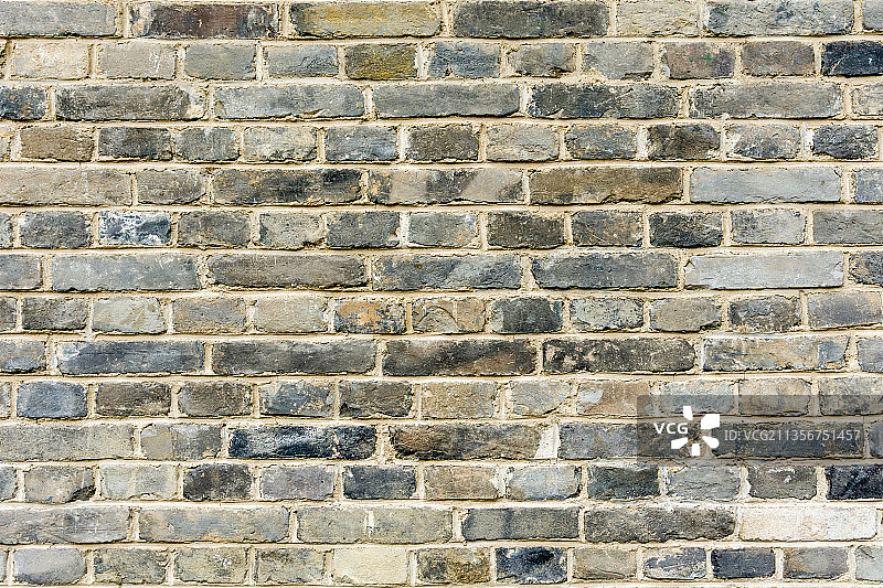 灰旧老砖墙背景图片素材