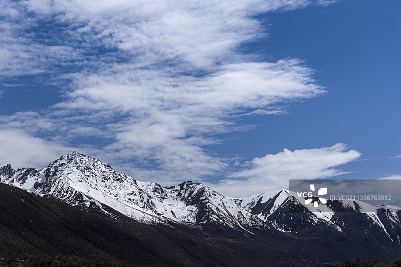 布加冰川风光图片素材