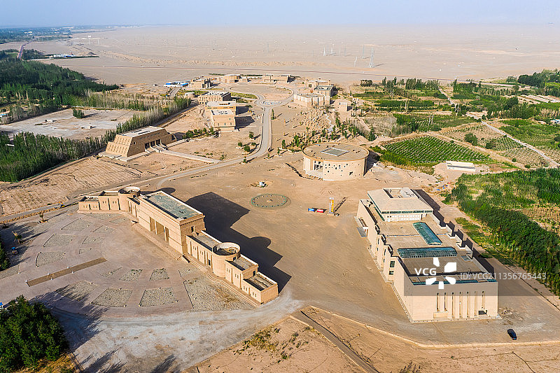 敦煌文博园图片素材