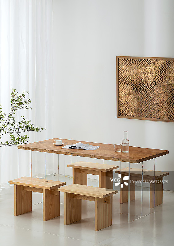 原木家居北欧中国风图片素材