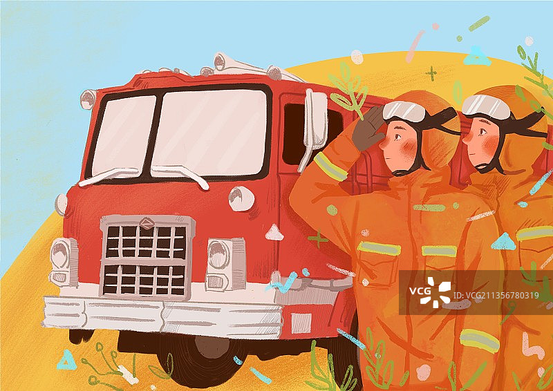 消防员图片素材