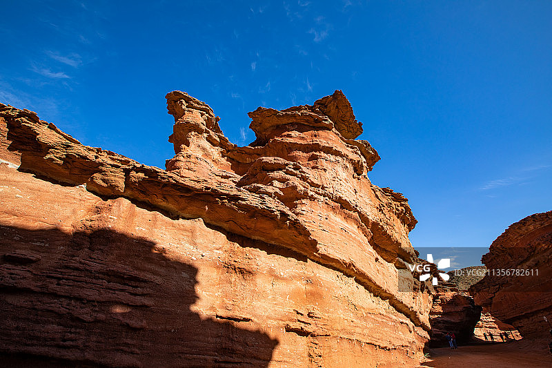 西部梦幻峡谷+内蒙古阿拉善左旗图片素材